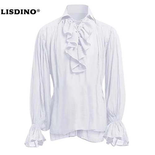 Men medieval viking - men's, ruffled
