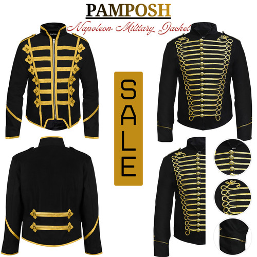 Mens hussar steampunk napoleon - hussar,