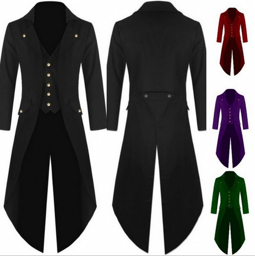 Men steampunk gothic jacket - men,