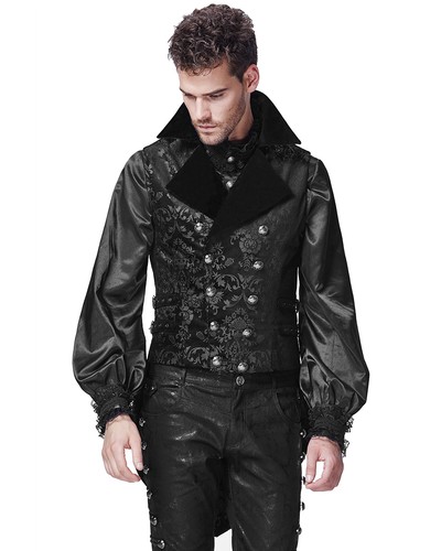 Punk rave mens vest - mens,