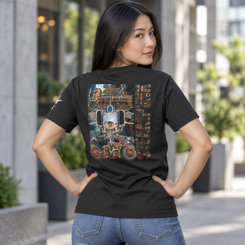 Steampunk mig locomotive - mig-27,