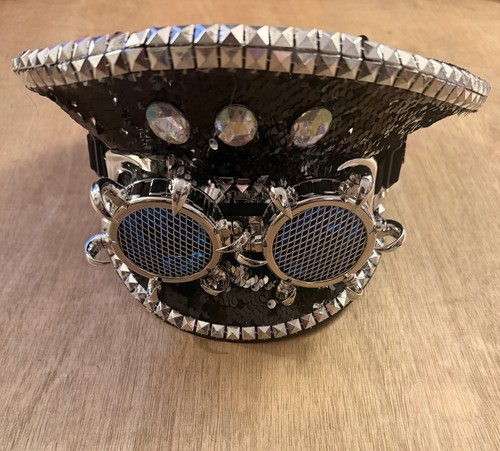 Steampunk military cap hat - steampunk,