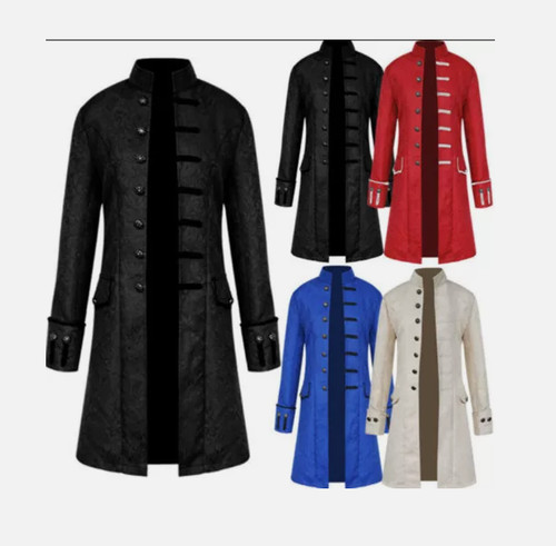 Mens retro gothic jacket - retro,