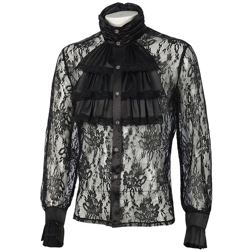 Men gothic shirt top - shirt,