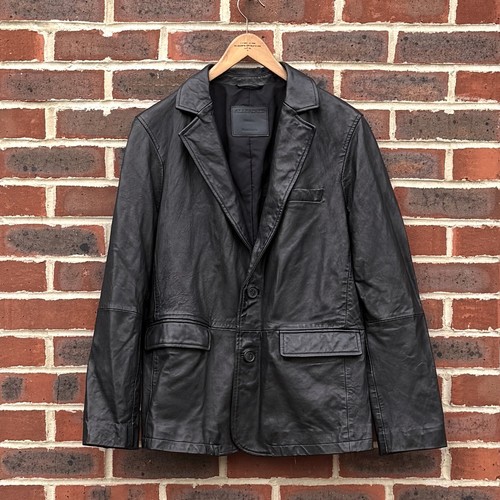 Allsaints mens aki leather - allsaints,