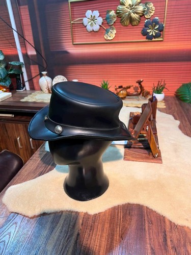 Black steampunk top hat - steampunk,
