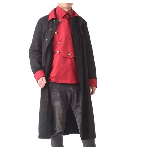 Steampunk retro trench - steampunk, coat