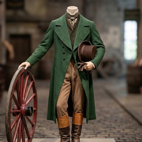 Regency victorian frock coat - frock,