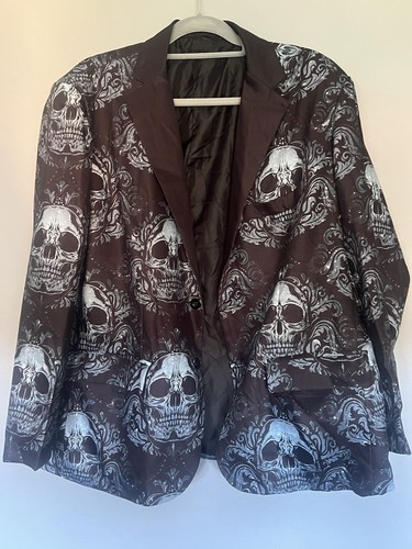 Gothic men skull print - skull,
