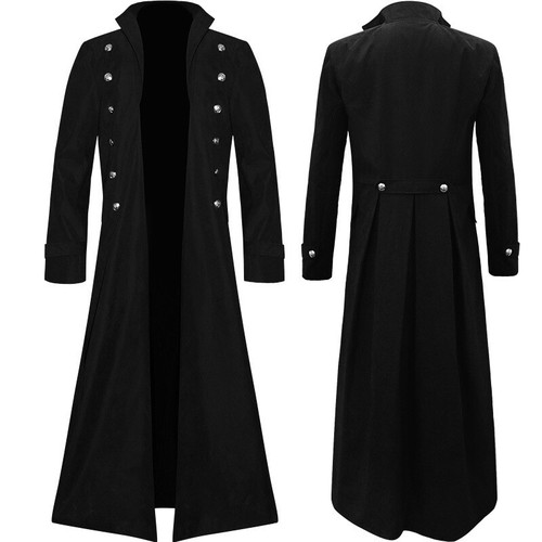 Steampunk retro trench - steampunk, coat