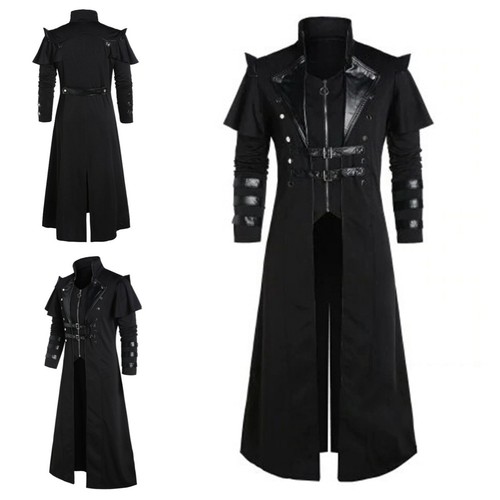 Medieval mens coat long jacket - medieval,