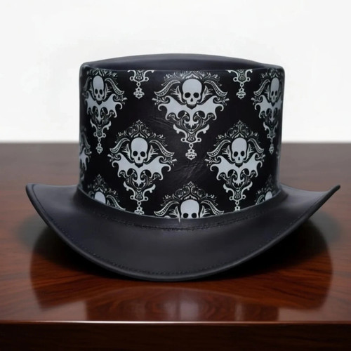 Men gothic top hat - men’s, black
