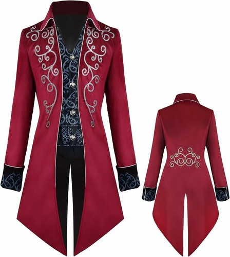 Men victorian prince coat - men's,