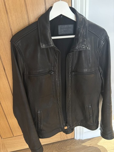 Allsaints lark leather jacket - allsaints,