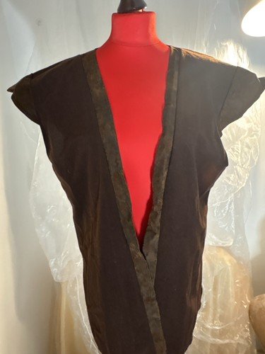 Brown cosplay waistcoat vest - cosplay,