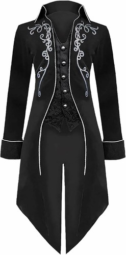 Men victorian prince coat - men's,