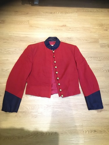 Military tunic red - tunic,