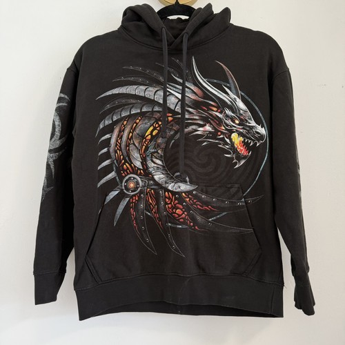 Spiral men black pullover - black,