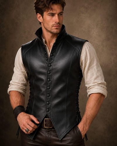 Mens genuine sheep leather - genuine,