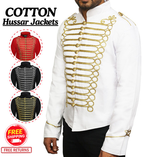 Mens vintage hussar - mens, jacket