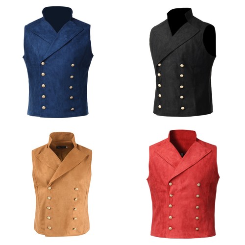 Victorian men double breasted - men,