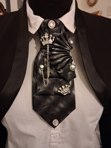 Mens steampunk tie - steampunk, statement