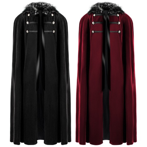 Men gothic steampunk hooded - men,